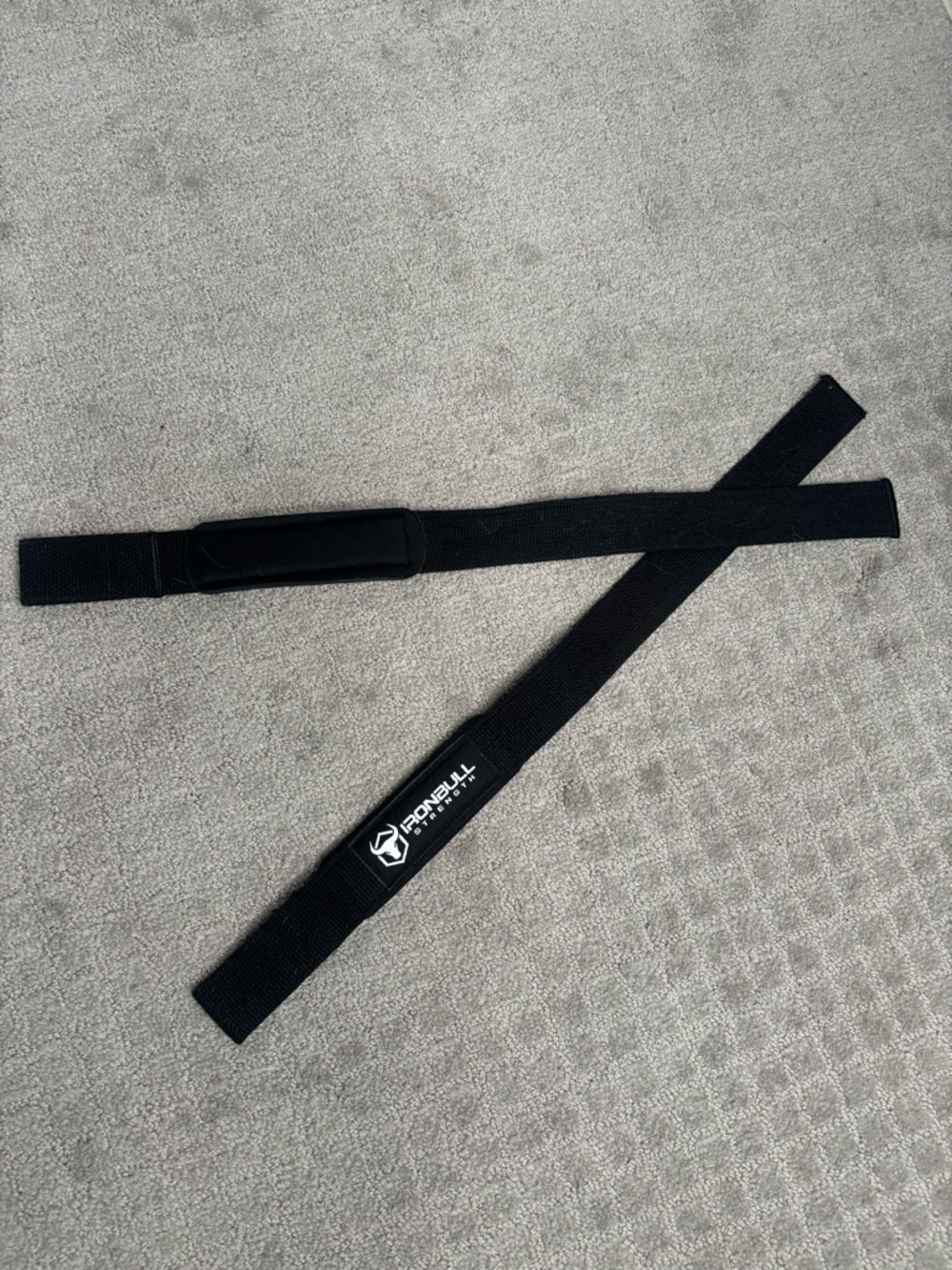 Iron Bull Wrist Straps - Heavy Duty Lifting Support